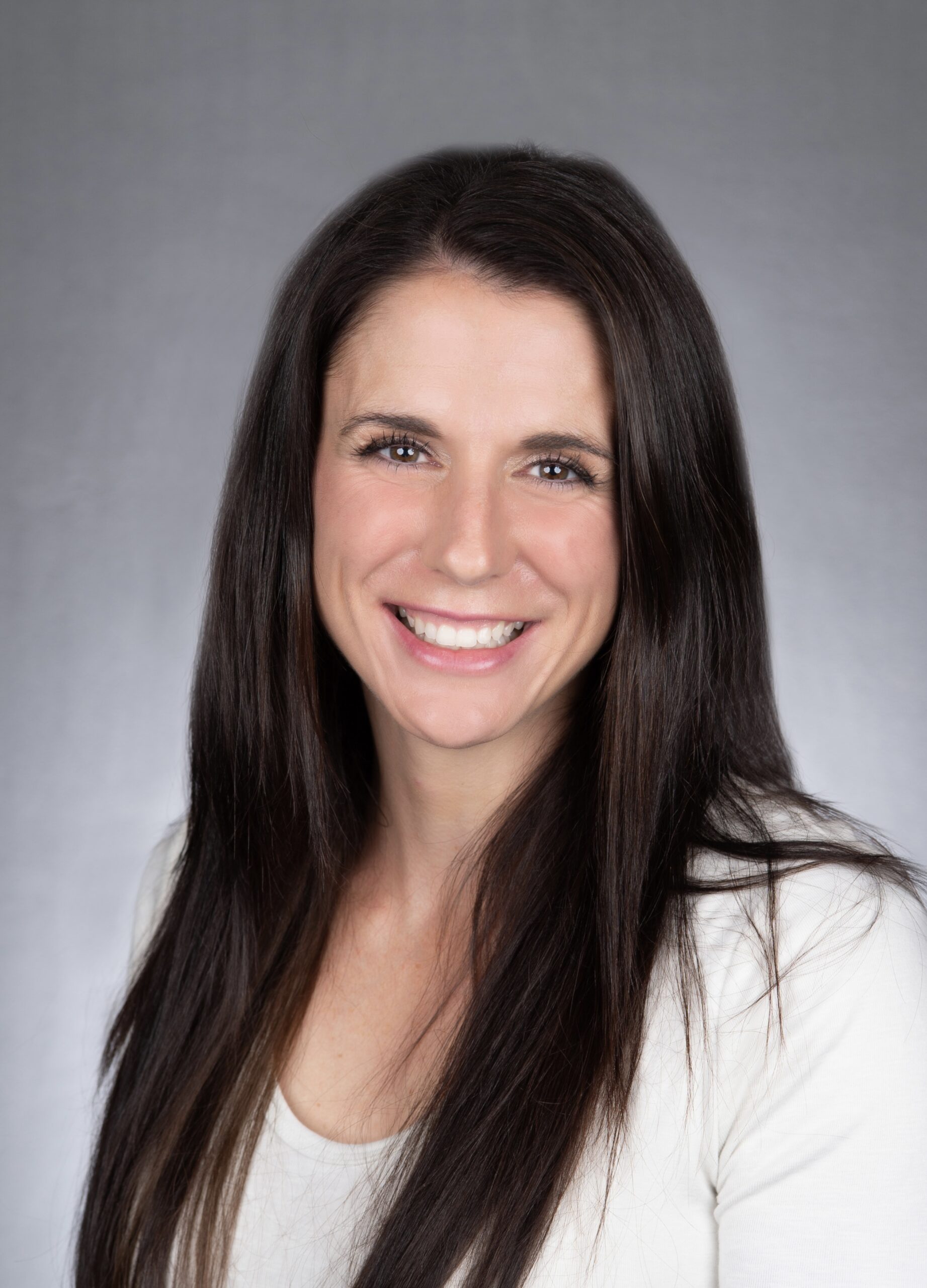 Desiree Ferrin, smiling